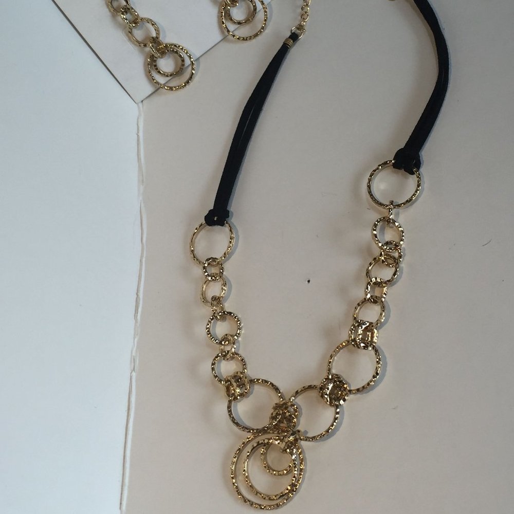Lia Sophia Necklace & Earrings Set